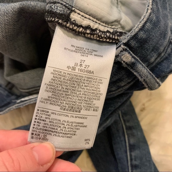 Gap 1969 Always Skinny Jean High Rise Santa Rosa - Picture 6 of 8